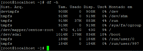 Como aumentar espaço em disco utilizando uma partição LVM – XKEY